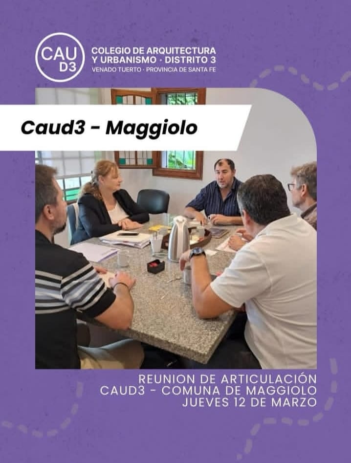 REUNION DE ARTICULACION: CAUD3 – MAGGIOLO